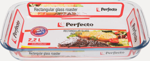 Изображение товара Форма для выпечки PERFECTO LINEA 2,2 л из жаропрочного стекла прямоугольная 12-220010