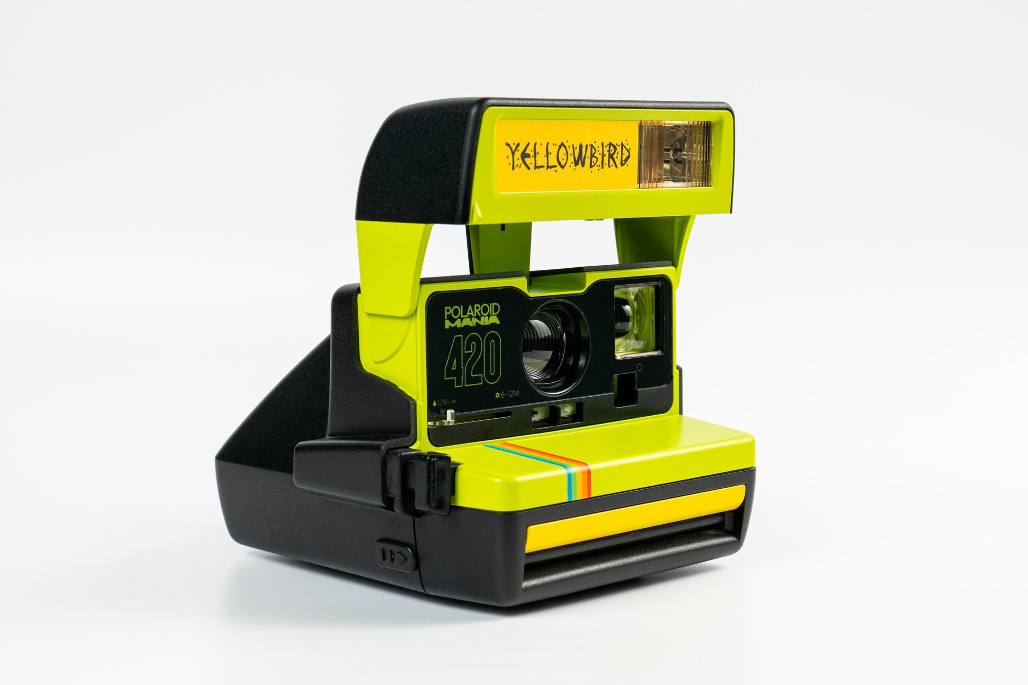 Фотоаппарат поларойд Polaroid 420 Crazy Colour Green by POLAROIDMANIA (UK 1993)