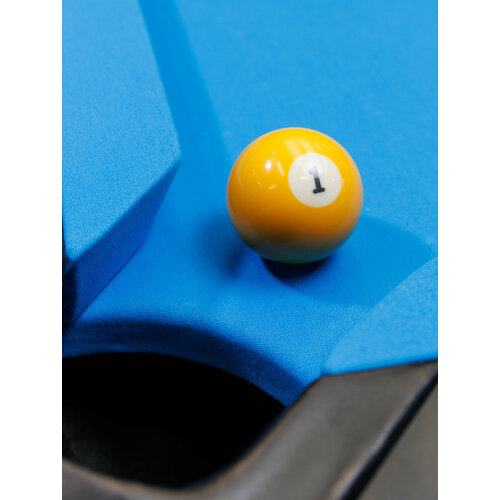 Шар для бильярда MrFox Pool Standart 1 572 мм бильярдный шар желтый 398₽