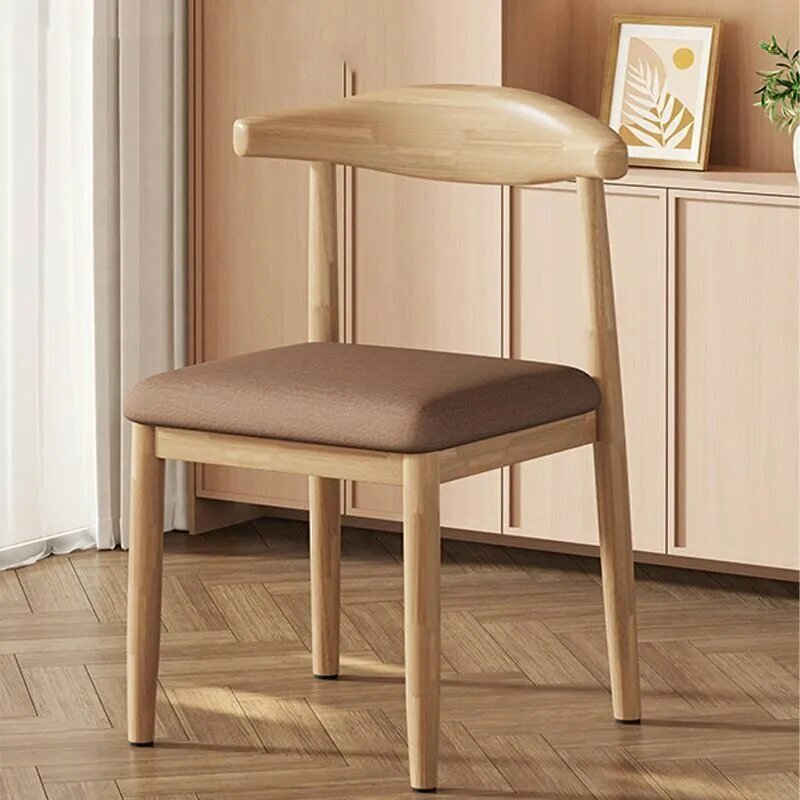 Стул, светло-коричневый, искусственная кожа, джут, жаккард, 35x40х70 см