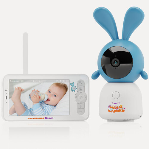 Изображение товара Видеоняня Ramili Baby RV100, с креплением, с датчиком движения, голосовая активация