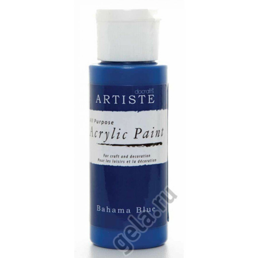 Краска акриловая ARTISTE синий 59 мл DOCRAFTS DOA763228