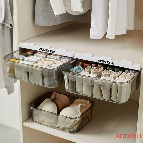 Изображение товара 010 Ящик для хранения носков белье, который можно установить в гардеробе