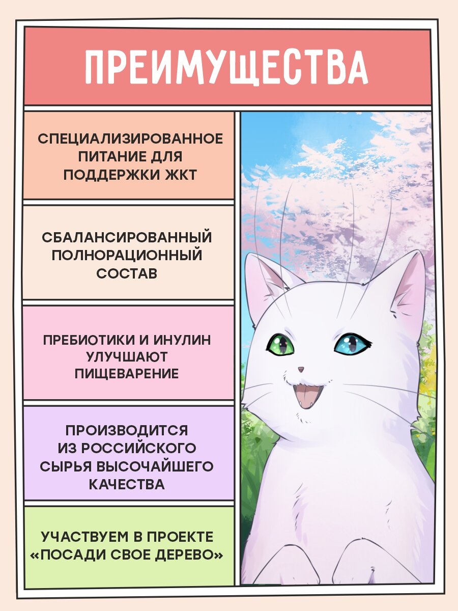 Корм для кошек с чувствительным пищеварением ZILLII (Зилли) пауч 24шт - 85г, Индейка в соусе — фото 1