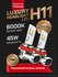 Лампы H8/H11 LED, 2 мощных диода по 45Вт, 6000K, 10000Lm, 12В, ср...