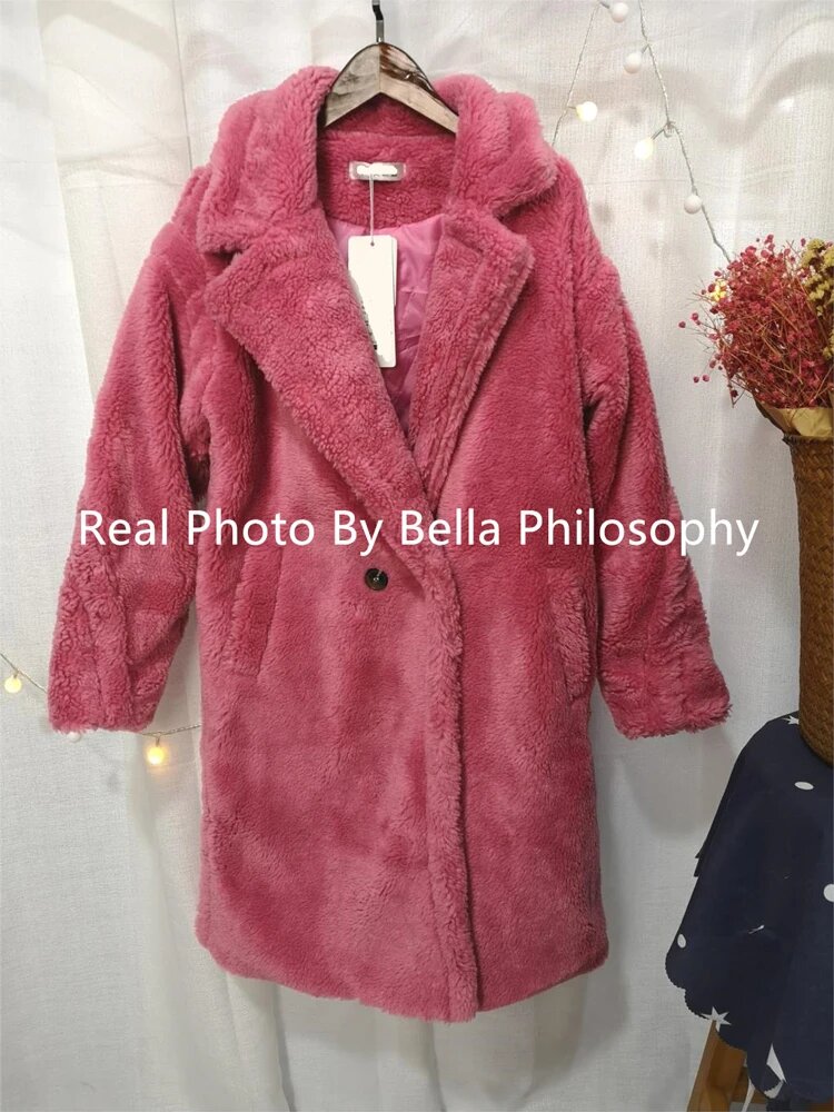 Bella Philosophy из искусственного меха, XXXL, Красный, Женский