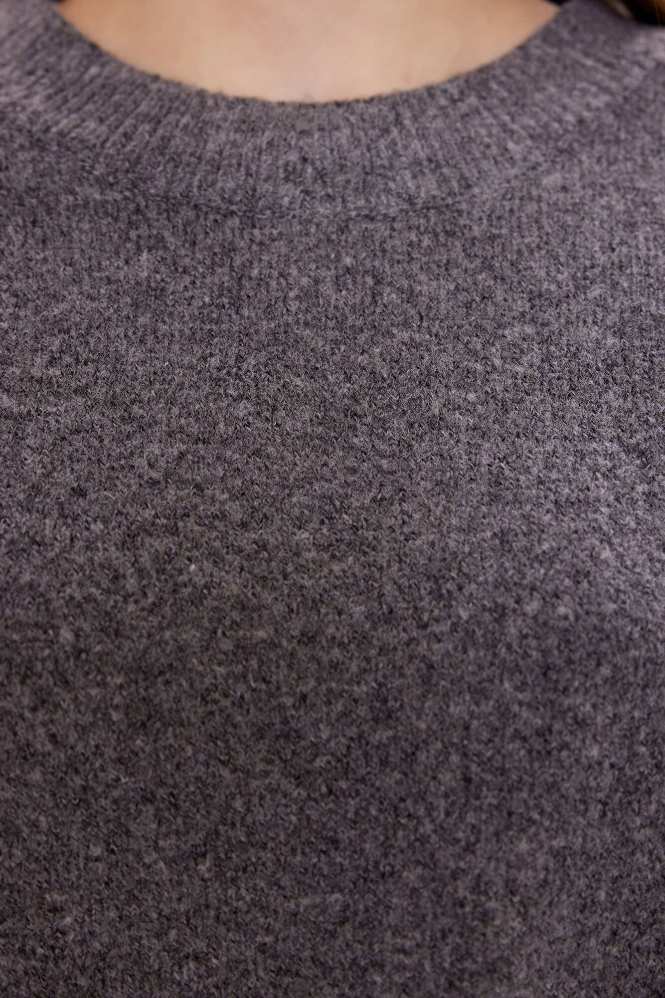 Свитер Selfie, размер S, , серый — фото 1