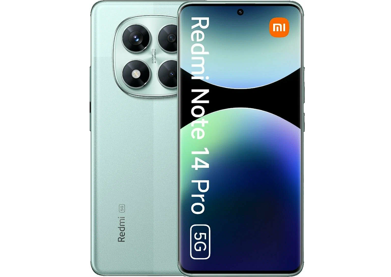Смартфон Xiaomi Redmi Note 14 Pro 5G 12/256Gb Coral Green/Зеленый, CN