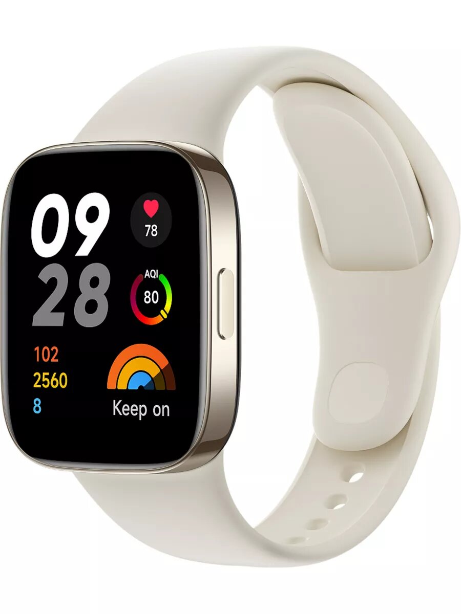Смарт-часы XIAOMI Redmi Watch 3 Ivory (слоновая кость)