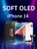 Дисплей для iPhone 14 "SOFT OLED", черный, в сборе, с тачскрином,...