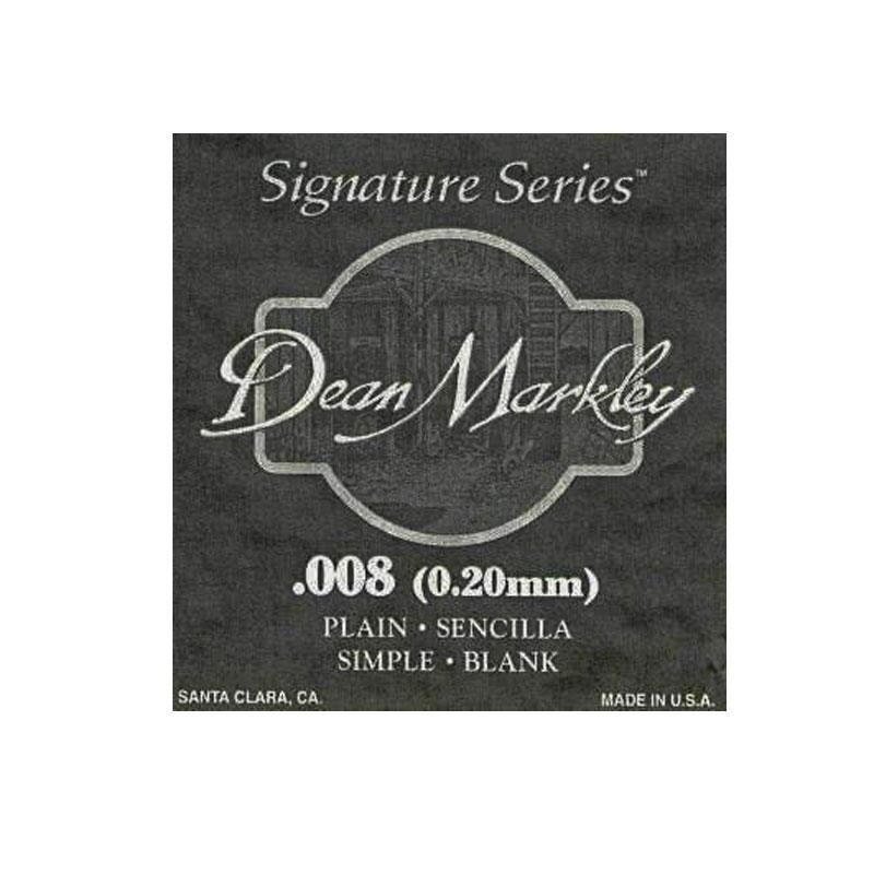Одиночная струна для электрогитары Dean Markley 1008 Plain Steel Single.008