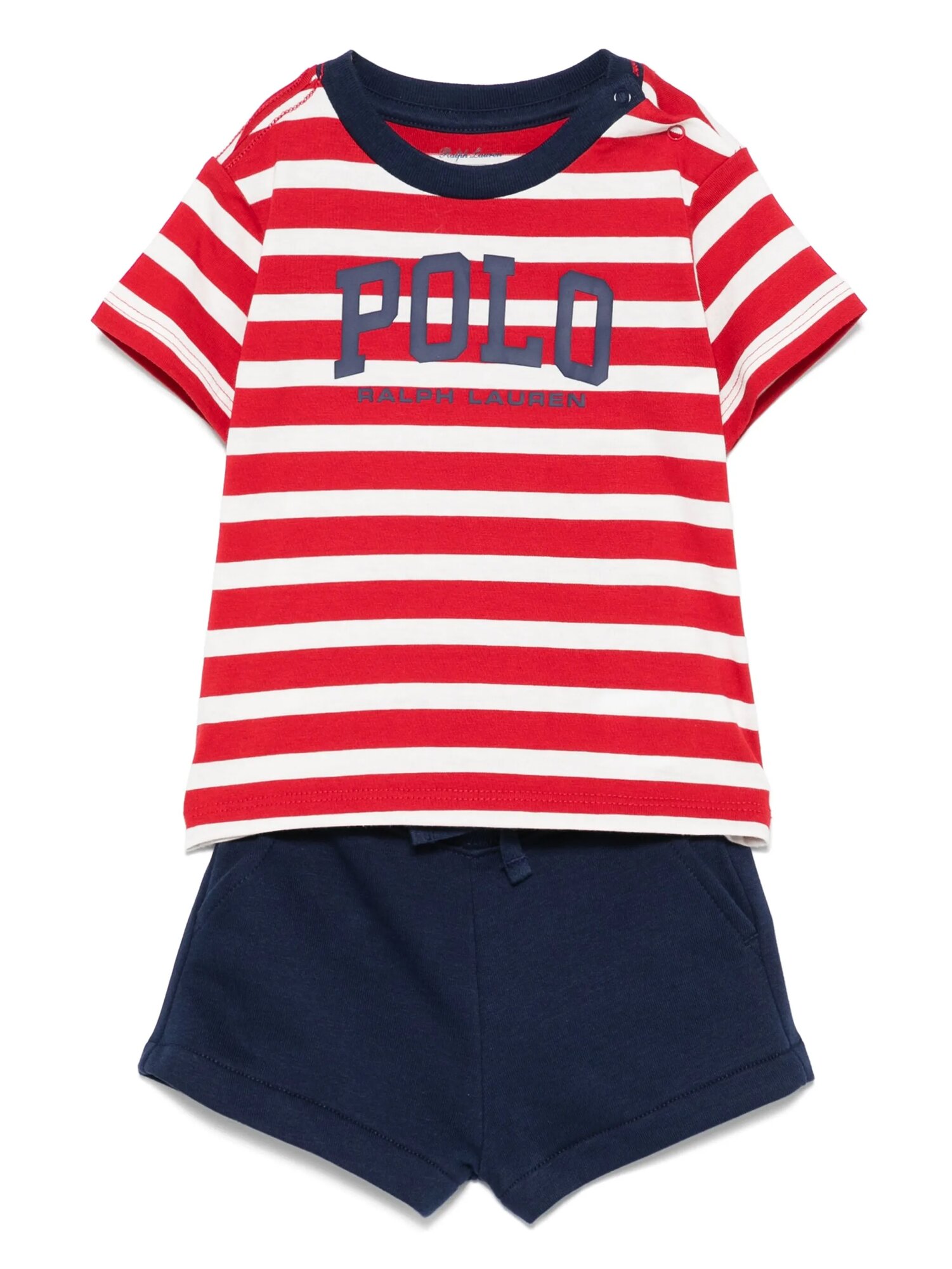 Комплект одежды Polo Ralph Lauren, размер 3 мес, красный