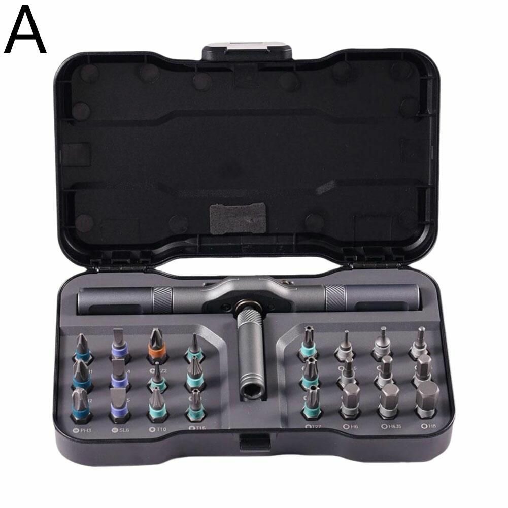 Реверсивная отвертка с набором бит AtuMan Duka RS1 Set 24 в 1