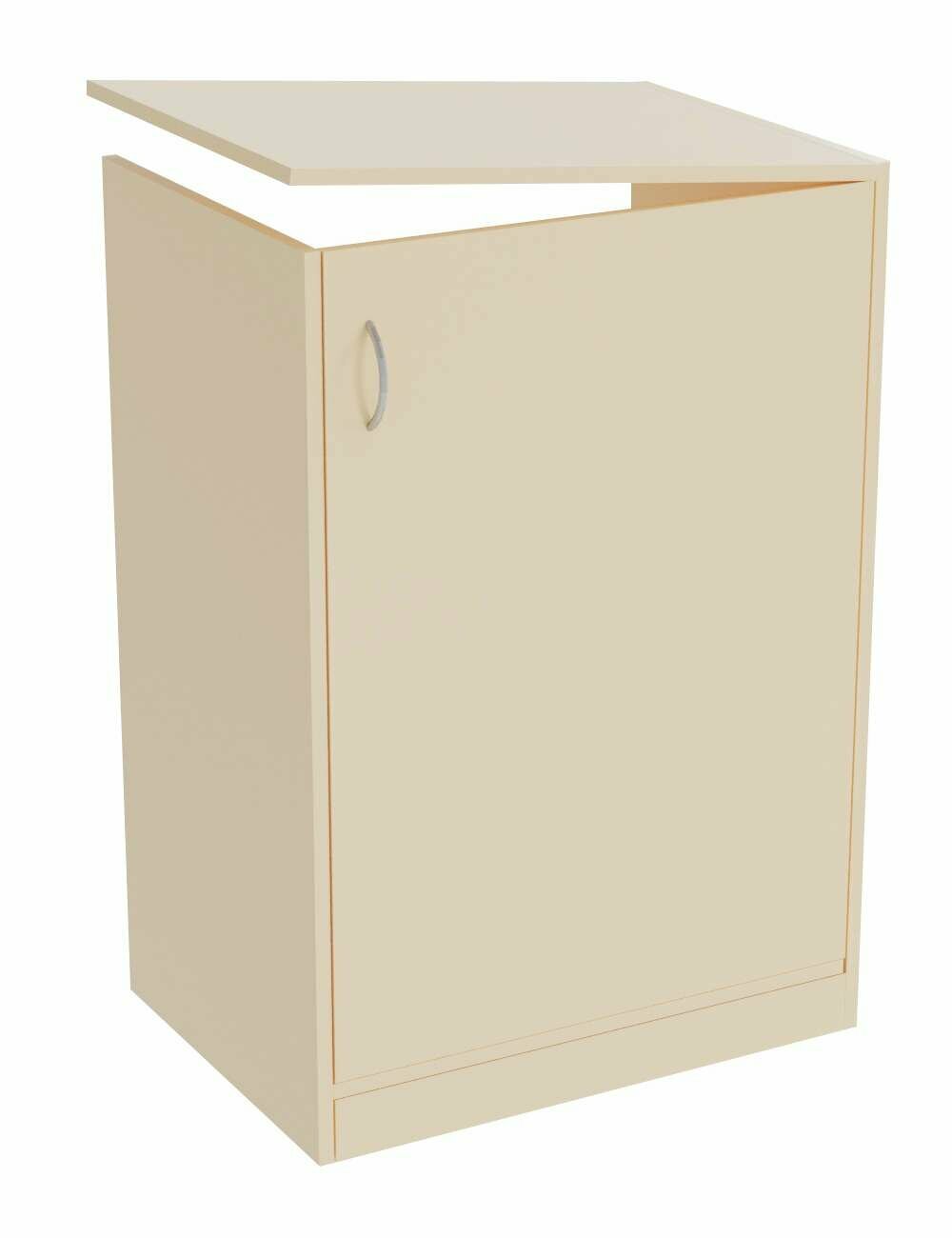 Прилавок вход-выход Тандем 600 мм, Крем Вайс