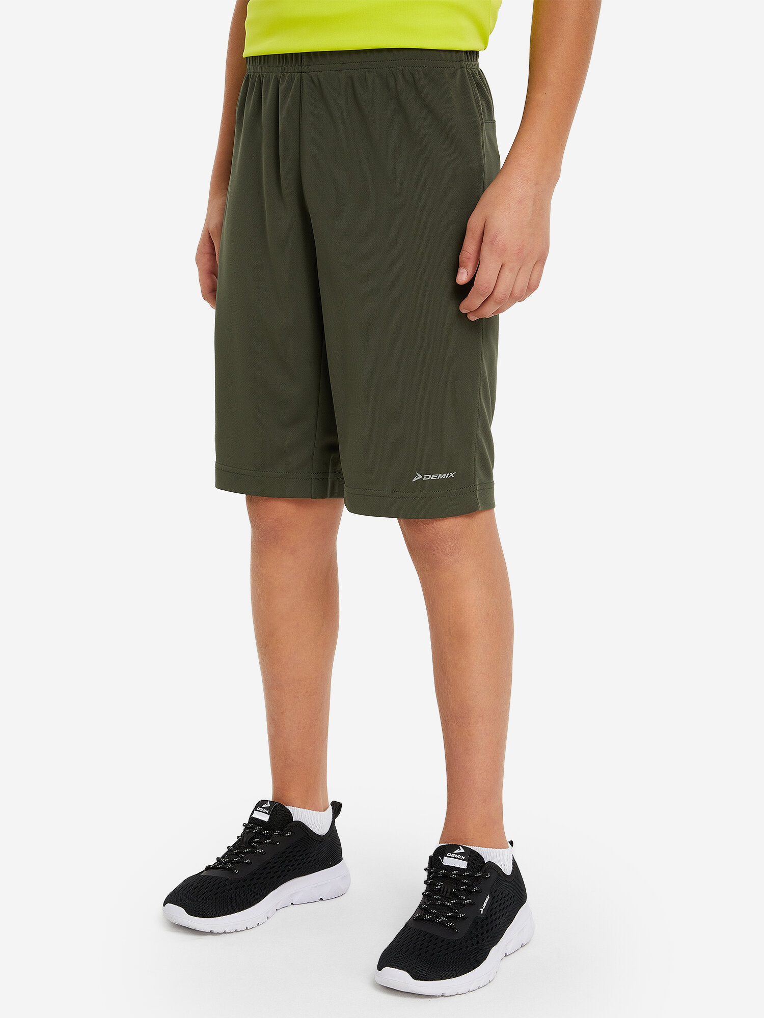 Шорты спортивные Demix Active Boy's Shorts размер 122-128 милитари