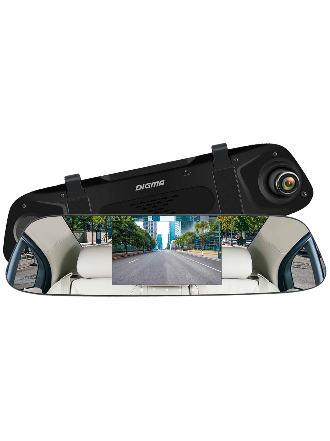 Видеорегистратор Digma FreeDrive 404 Mirror Dual — фото 1