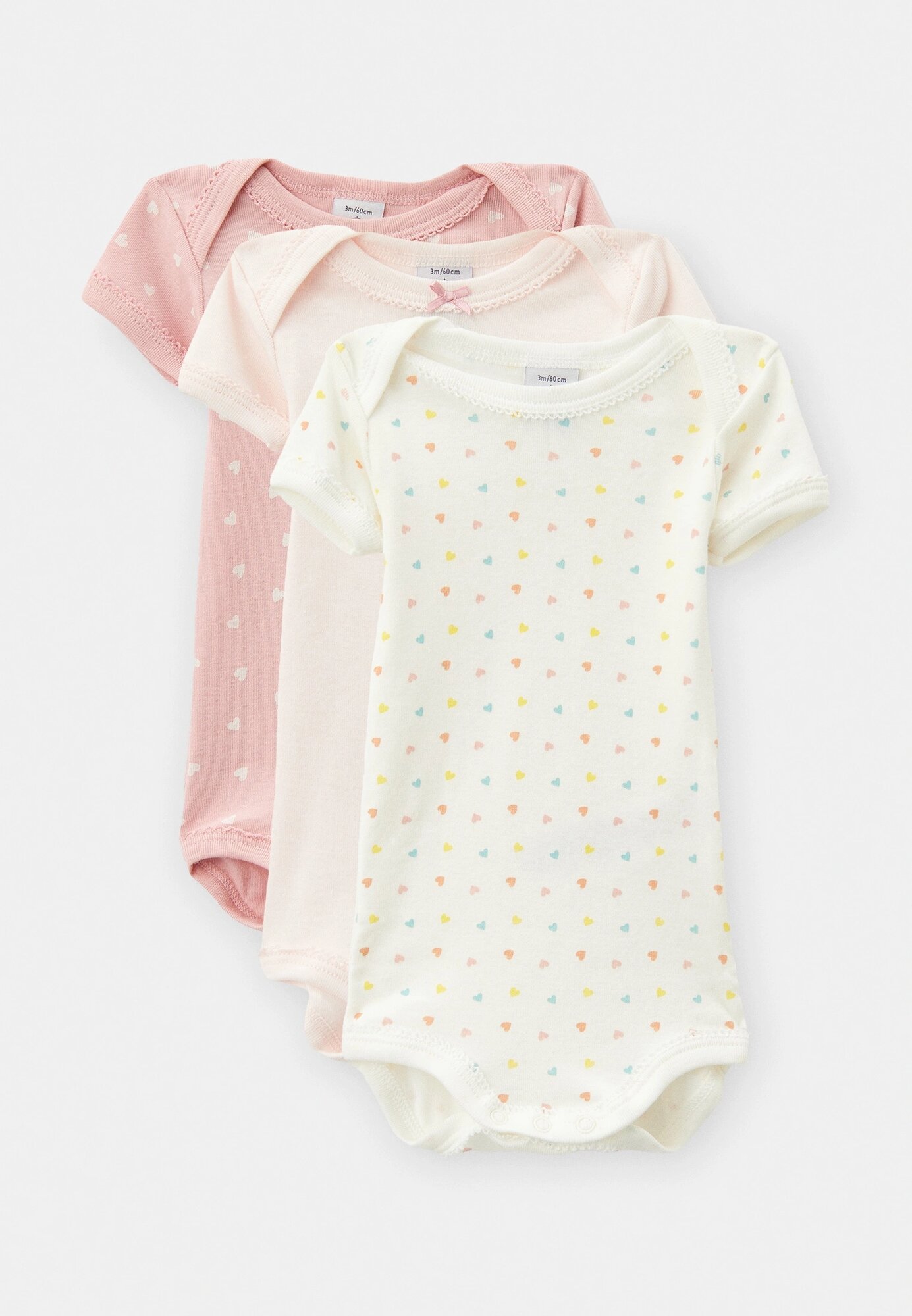 Боди Petit Bateau, размер 67, разноцветный