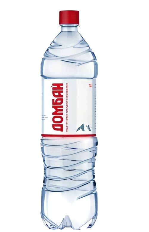 Вода питьевая газированная "Домбай Ульген", 6 шт. по 1,5 л, ПЭТ