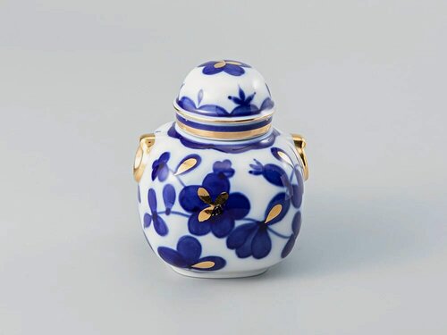 Изображение товара Чайница форма Колечко, Цветущий чай, 350 мл, Императорский фарфоровый завод