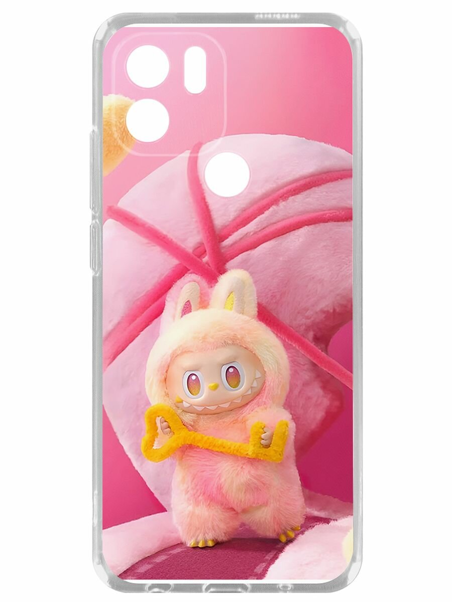 Чехол-накладка Krutoff Clear Case Лабубу Верность для Xiaomi Redmi A2+
