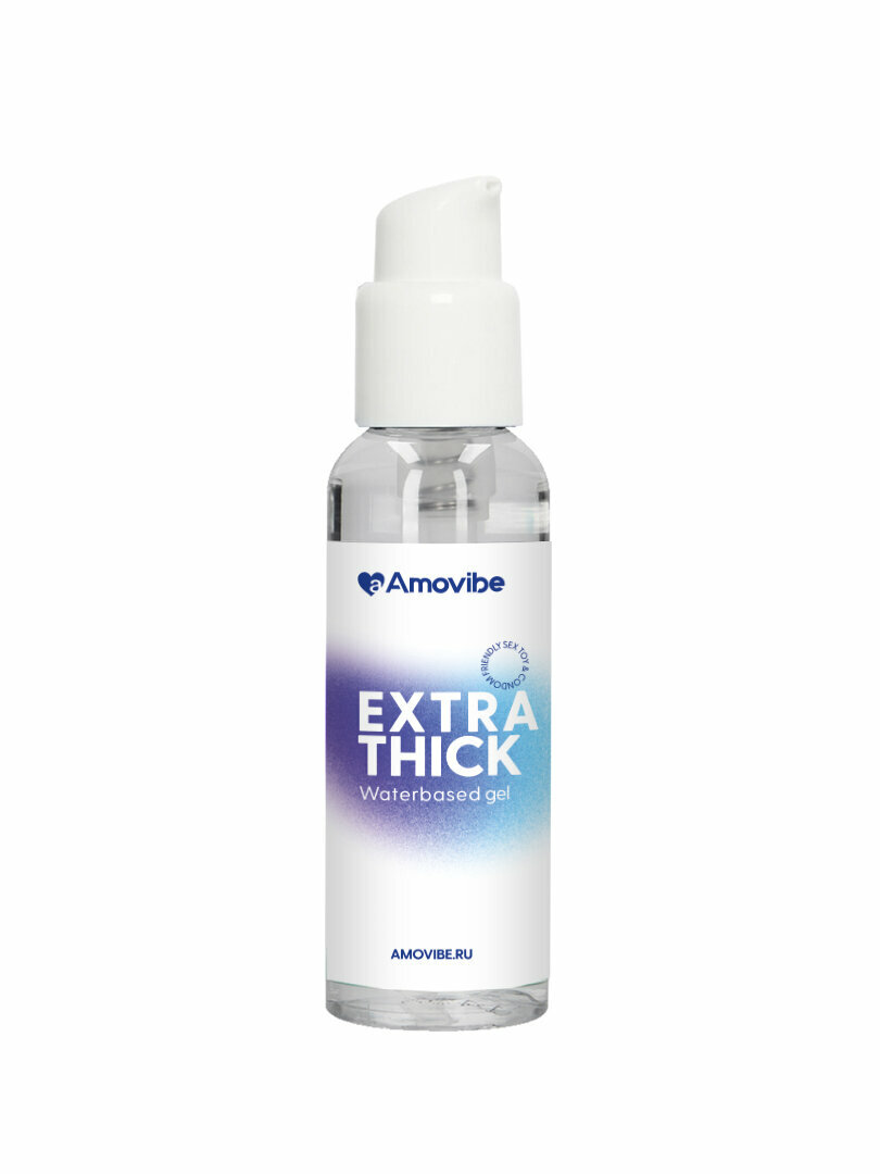 Гель Amovibe "Extra Thick", на водной основе, без запаха, 50мл