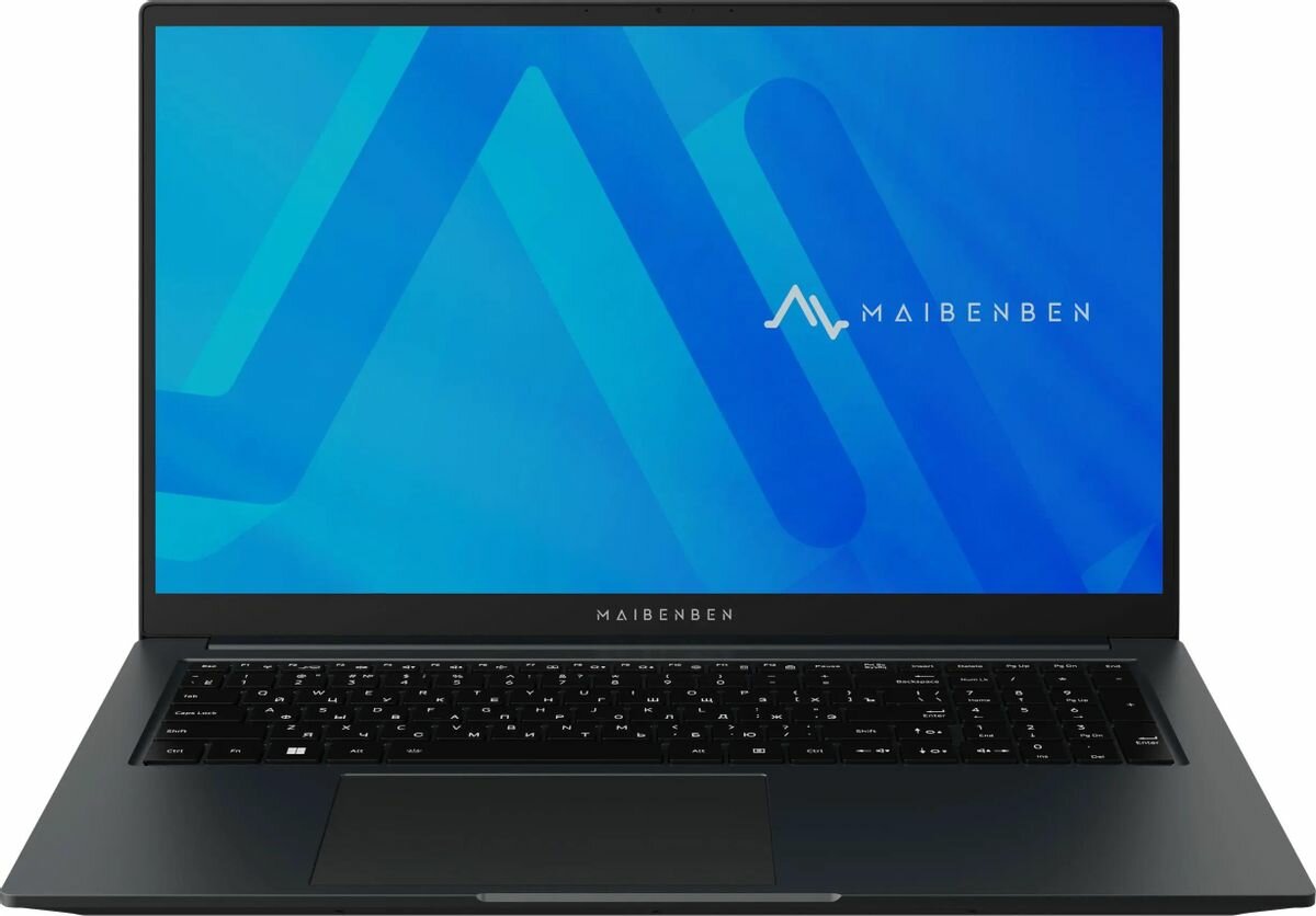 Ноутбук MAIBENBEN P725 17.3", IPS, Intel Core i5 12450H 2ГГц, 8-ядерный, 16ГБ DDR4, 512ГБ SSD, Intel UHD Graphics, Linux, серый P7251SF0LGRE0