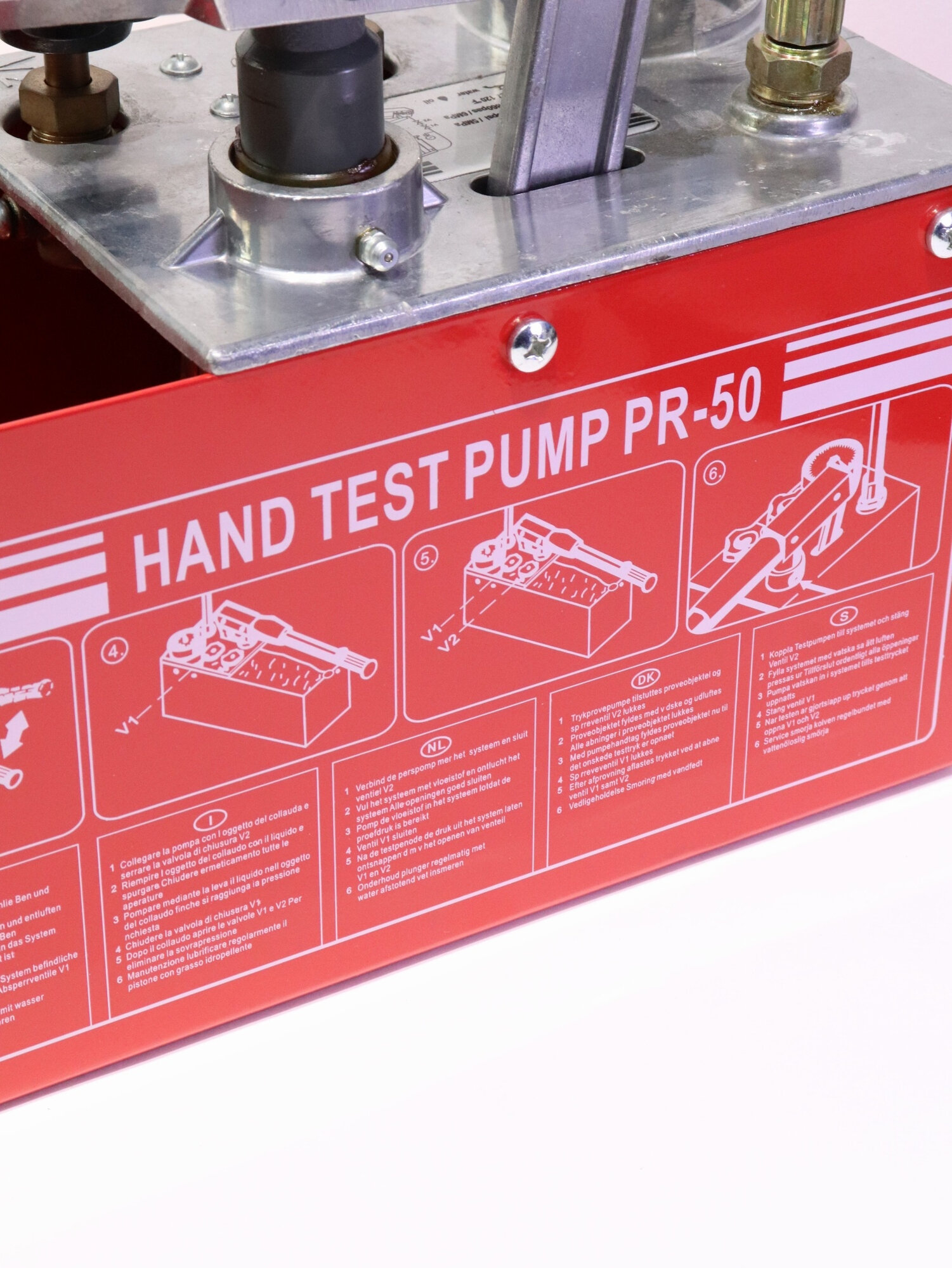 Ручной опрессовочный насос SAAB RP-50, для систем водоснабжения — фото 1