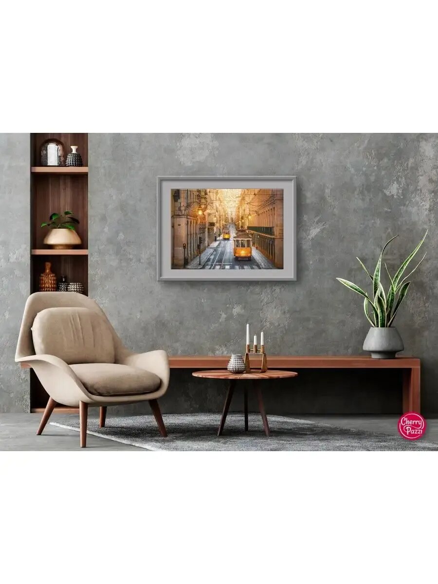 Cherry Pazzi Пазл 1000 элементов Лиссабонские трамваи — фото 1