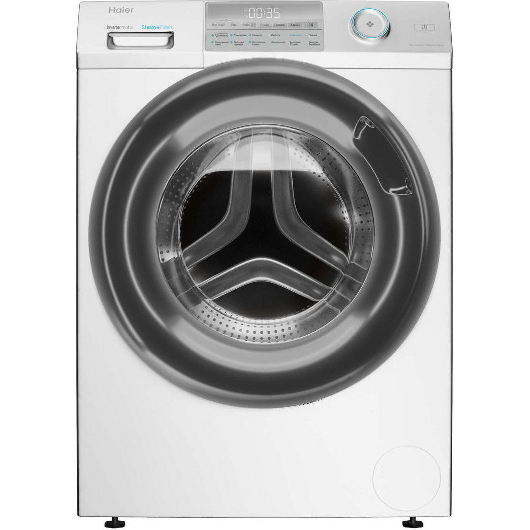 Стиральная машина Haier HW60-BP12959B, белая, A++, 12 программ, 6 кг