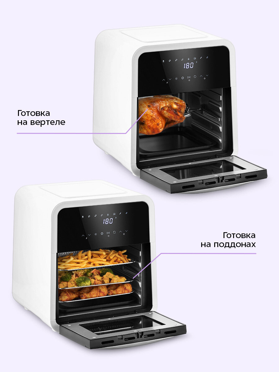 Аэрогриль "2 в 1" Kitfort КТ-2290 — фото 1