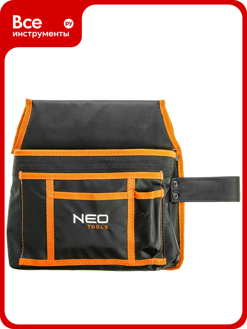 Карман для инструмента NEO Tools 4 гнезда петля для молотка 84-333