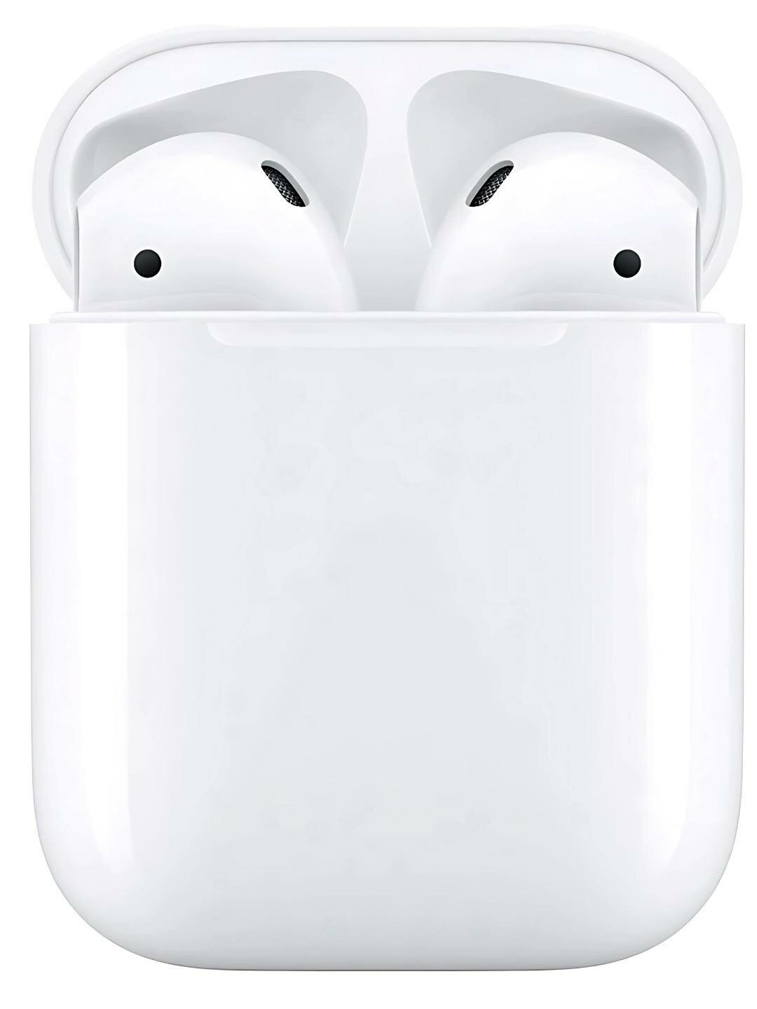 Наушники беспроводные Air Pods 2.2 белый цвет/заряжаемый кейс