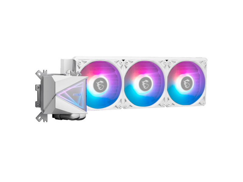 Жидкостная система охлаждения MAG CORELIQUID I360 WHITE 3x ARGB Gen2 Fan, ARGB Gen2 Block, Color Box