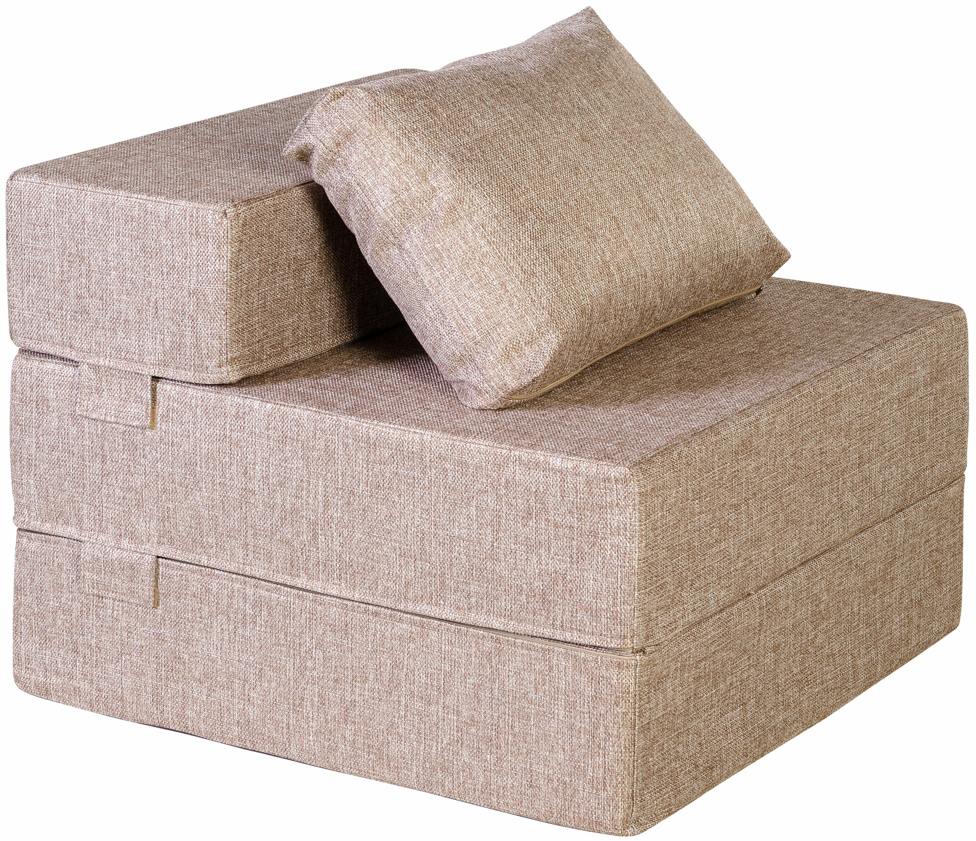 Кресло кровать гарден трейд  Валентина   без подлокотников  шоколадная рогожка