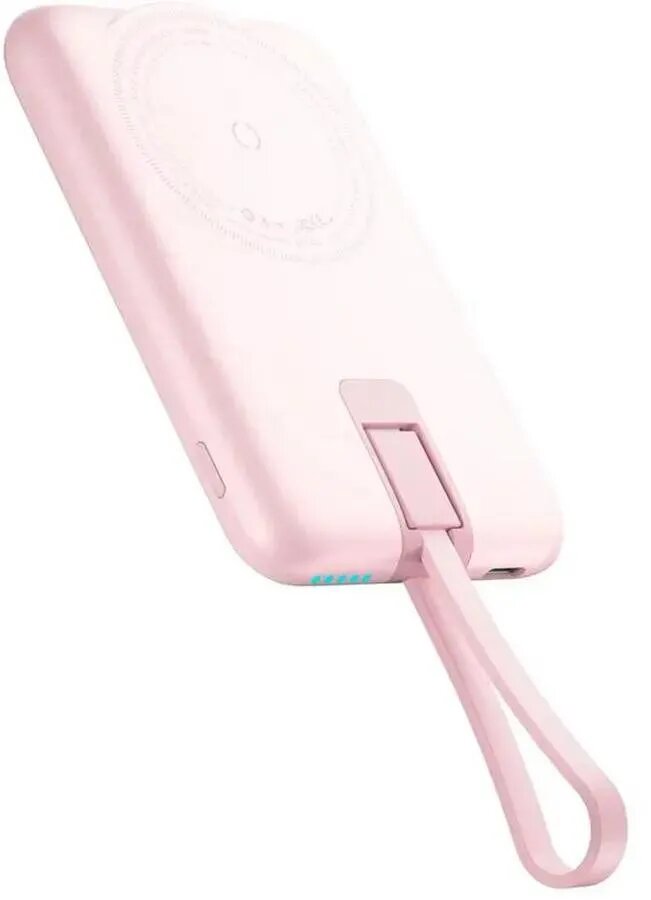 Внешний аккумулятор (Power Bank) MOVESPEED YSPBL05-20 5000мAч розовый [yspbl05-20 pink]