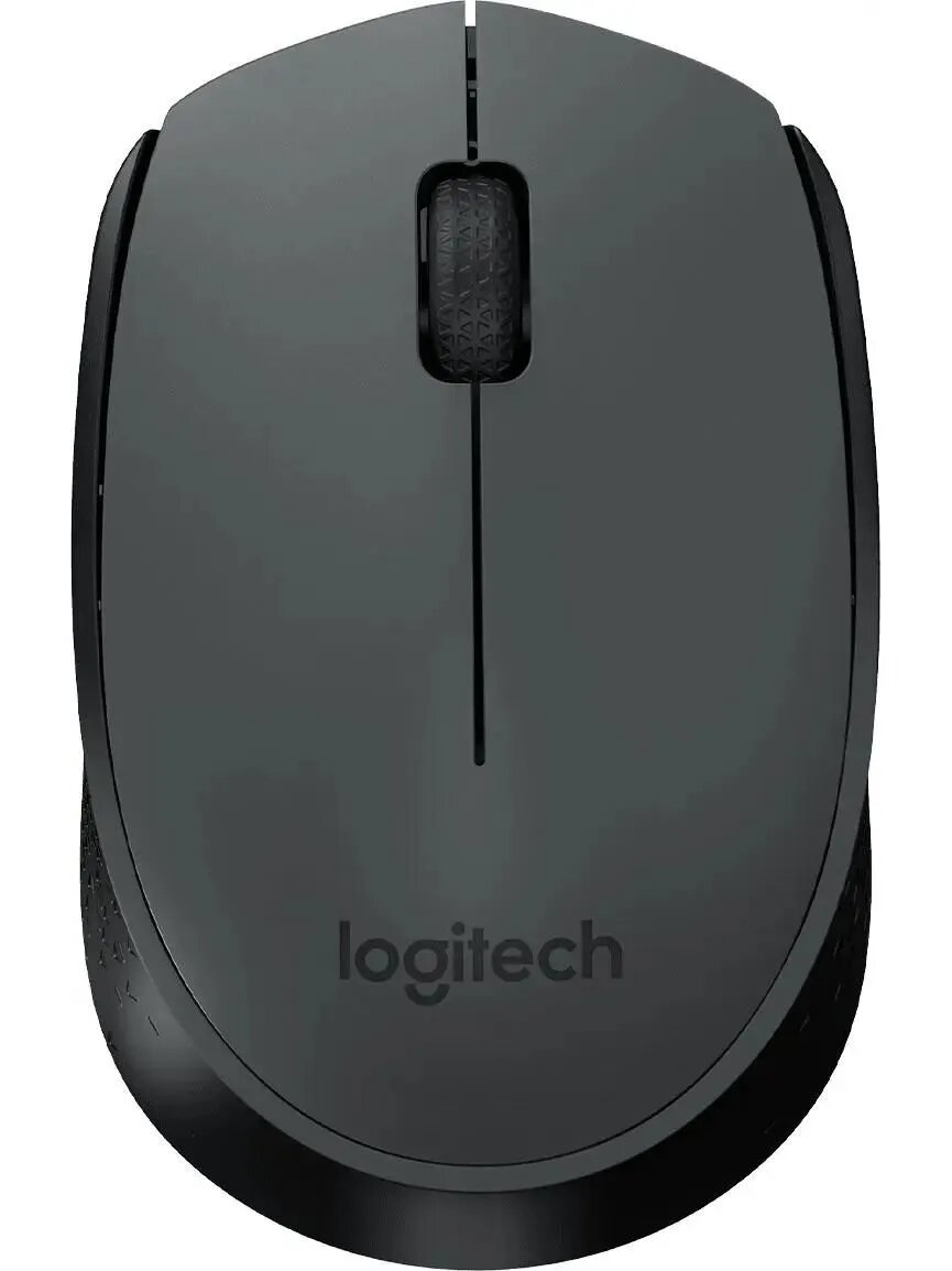Мышь Logitech M170, 3 кнопки, беспроводная, USB, оптическая, 1000 dpi