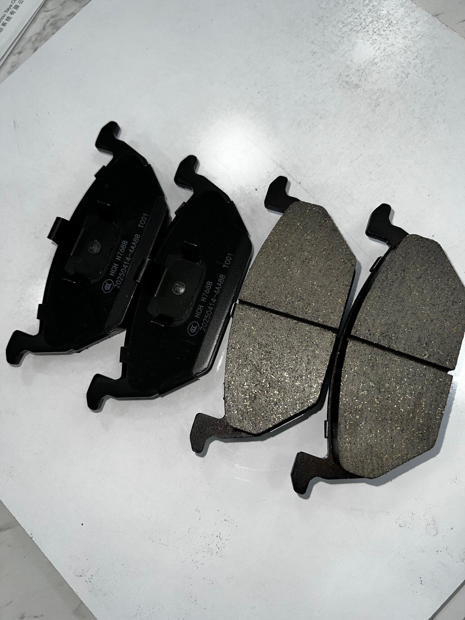 Тормозные колодки CHE MA CHI, для Volkswagen Jetta/Polo, передние, дисковые, черные — фото 1