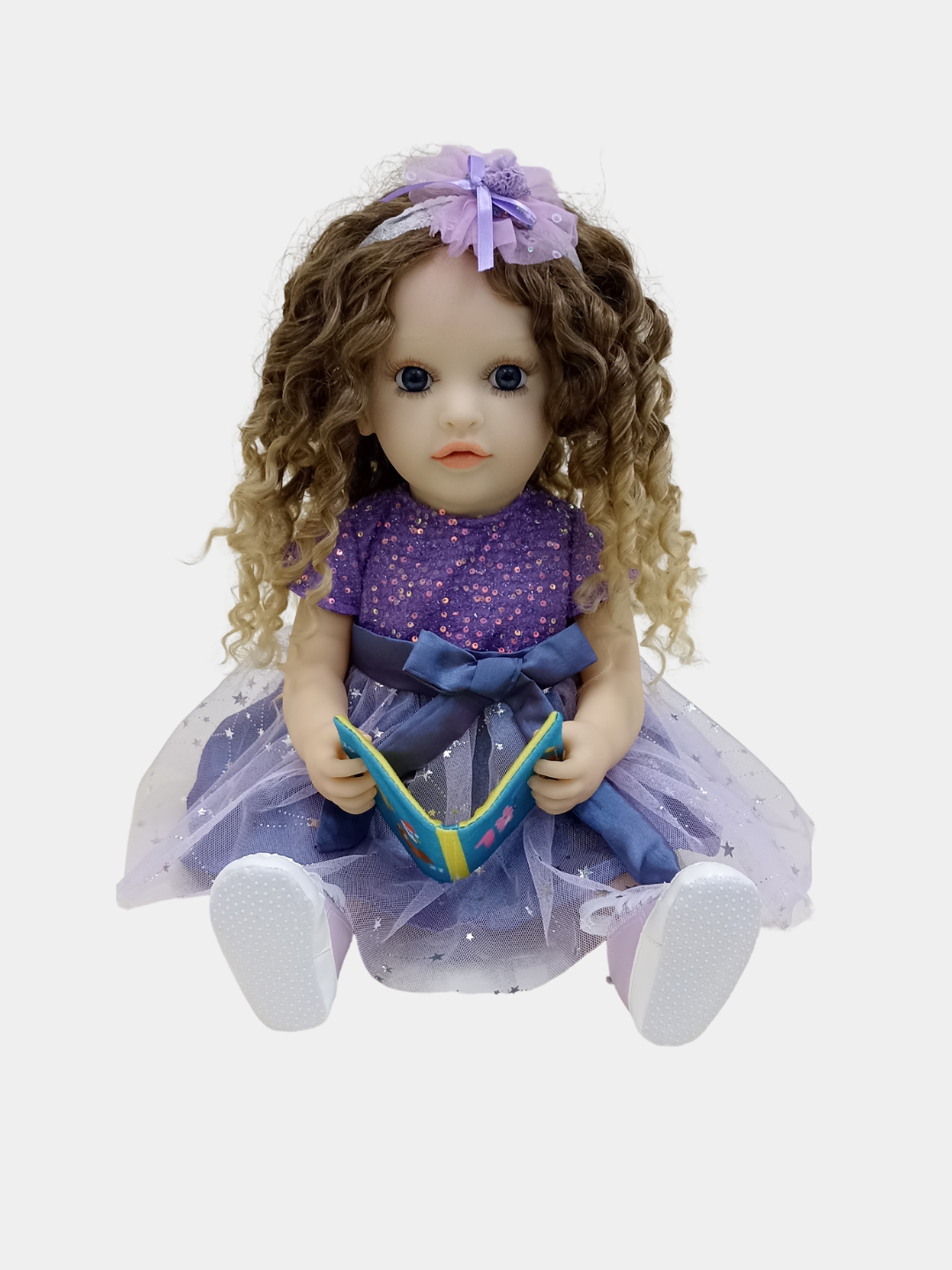 Кукла Reborn говорящая , интерактивная кукла, кукла, набор аксессуаров — фото 1