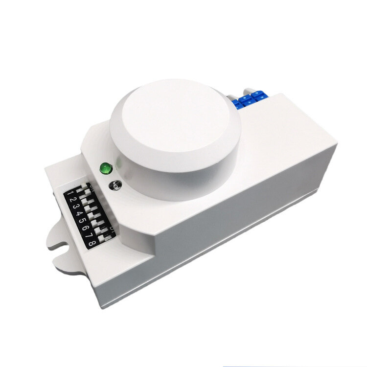 Микроволновый датчик движения MyPads настенный 110-240V, 360 градусов для дома и крытых террас