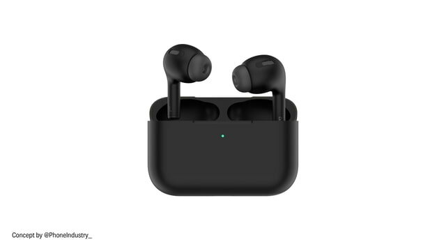 Наушники AirPods Pro, с микрофоном, зарядный кейс в комплекте — фото 1