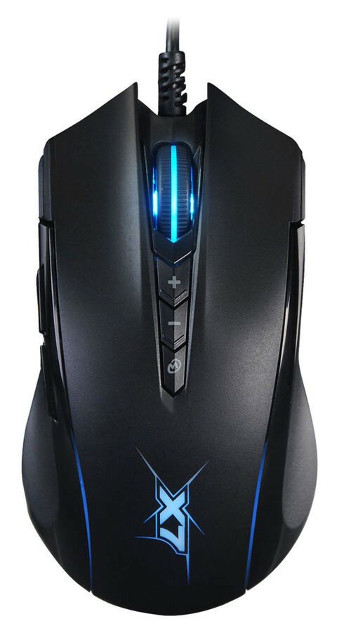 Мышь A4Tech X89 черный USB