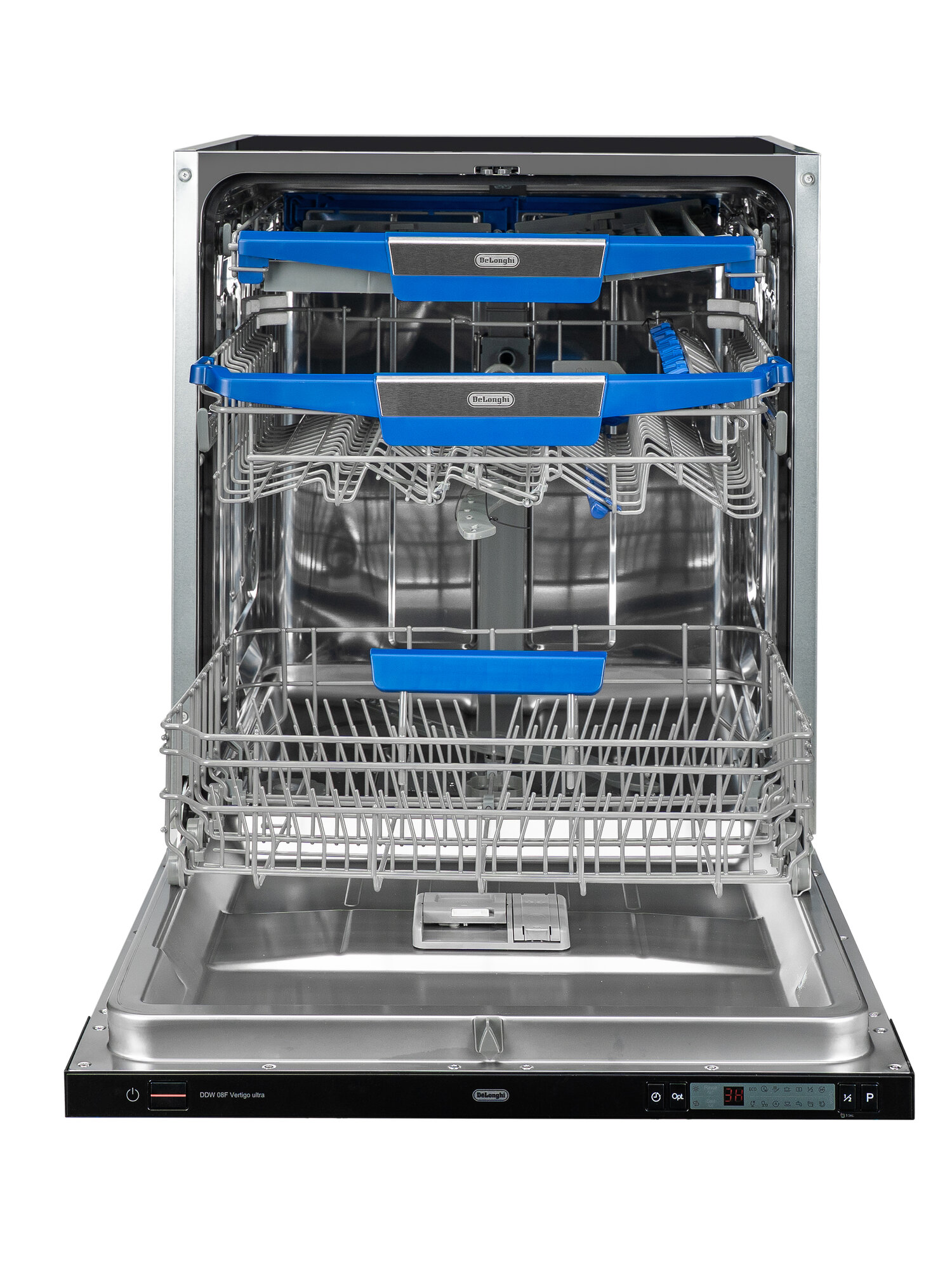 Встраиваемая посудомоечная машина 60 см De'Longhi DDW 08F Vertigo ultra (2025 г.), Инвертор, Луч-таймер, Автооткрывание — фото 1