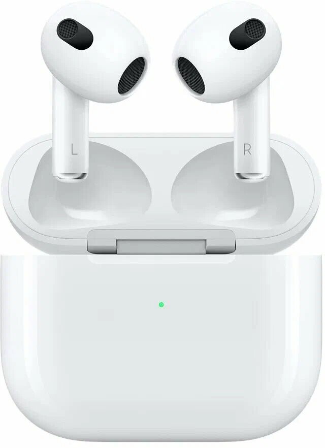 Беспроводные наушники Apple AirPods 3 Lightning Charging Case, Lightning, белый