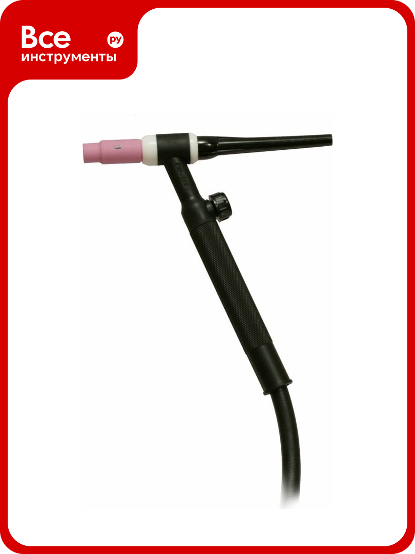 Горелка для аргонно-дуговой сварки WP17V 120 А QUATTRO ELEMENTI S6000052