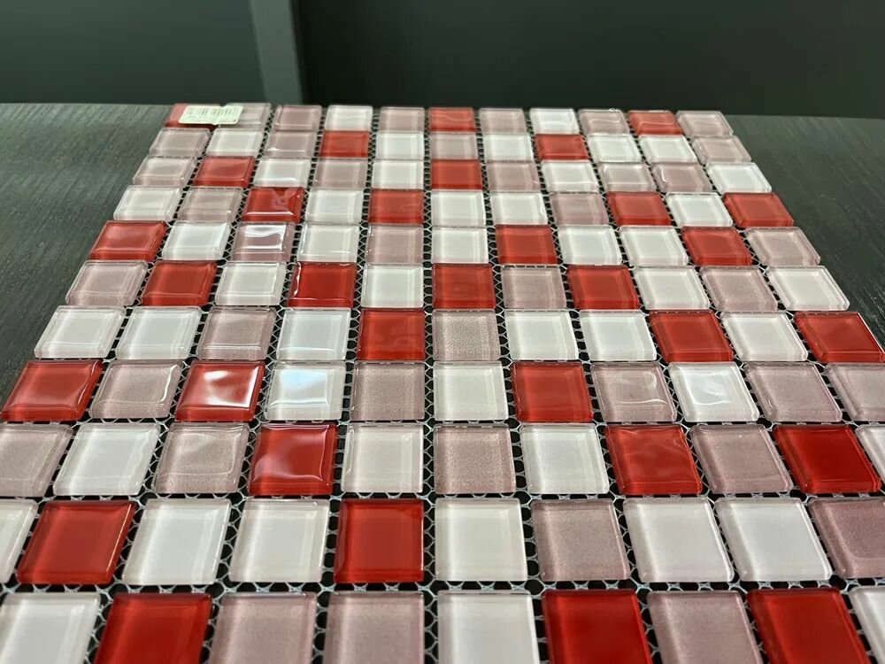 Мозаика Glass 30 см x 30 см размер чипа: 25x25 мм