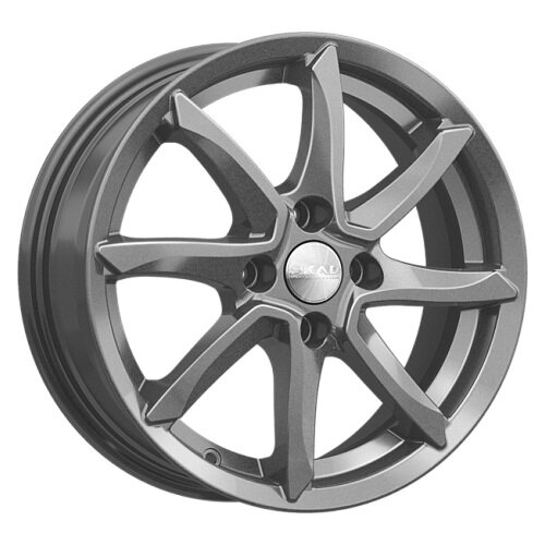 Колесный диск Скад Осака 6x15 4*100 ET48 DIA54.1 Графит