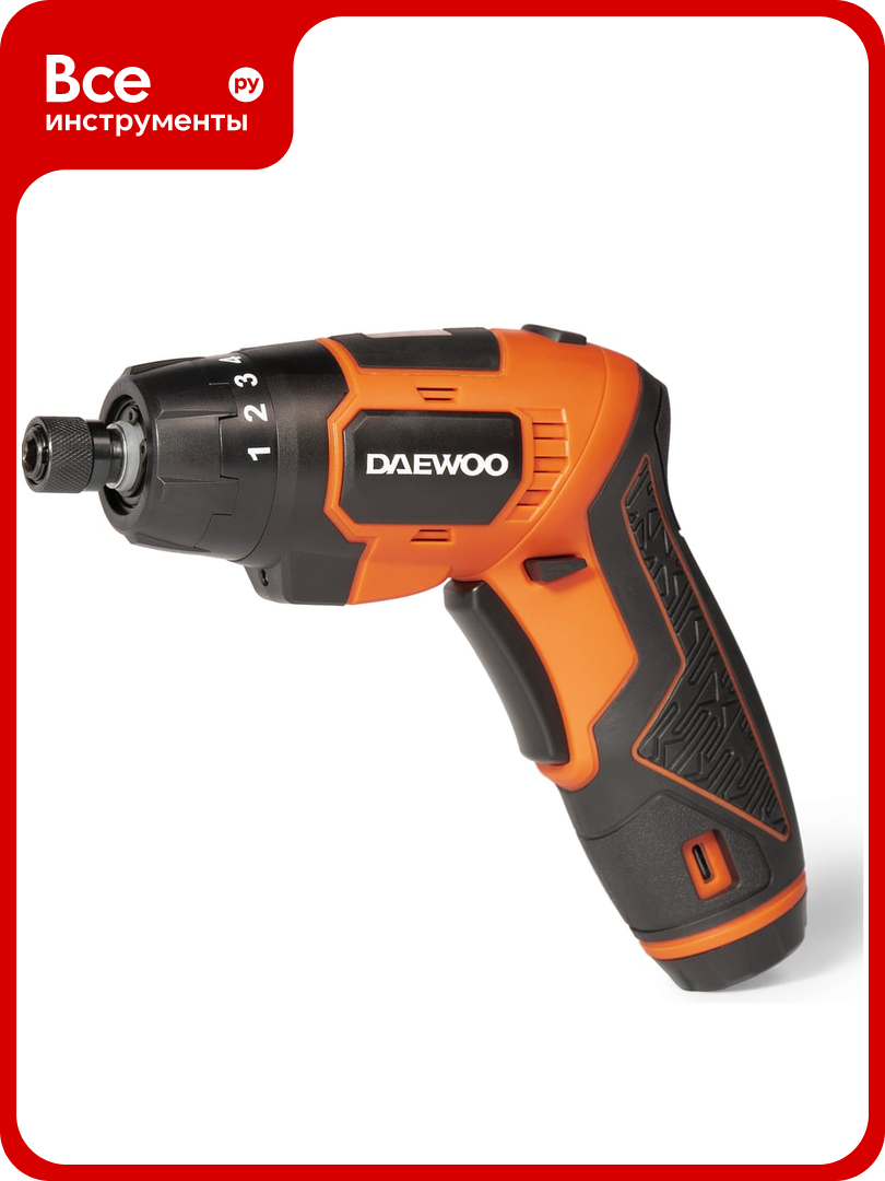 Отвёртка аккумуляторная DAEWOO DAA 3620Li