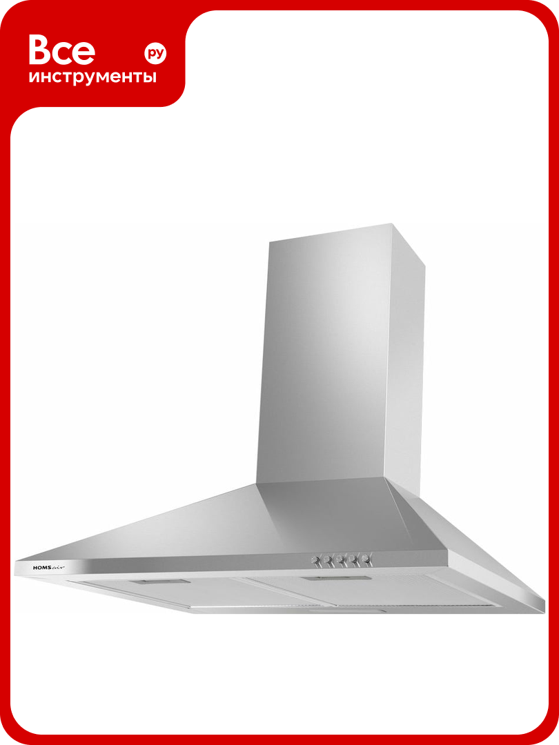 Кухонная вытяжка HOMSair DELTA 60 нержавеющая сталь DELTA 60 Inox