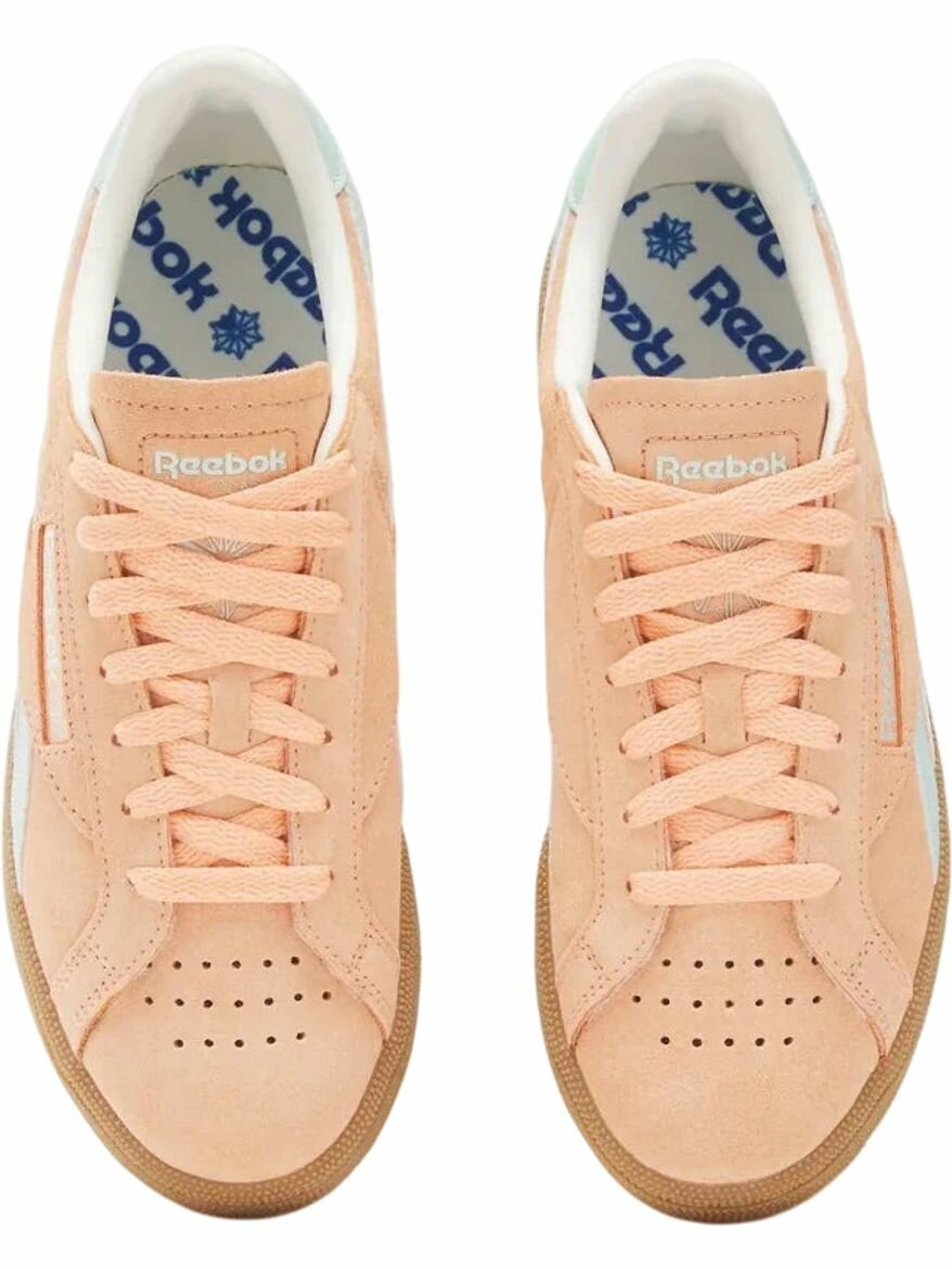 Кроссовки Reebok Club C Grounds Uk W, полнота F (EU)/ на среднюю стопу, размер 6 US, оранжевый — фото 1