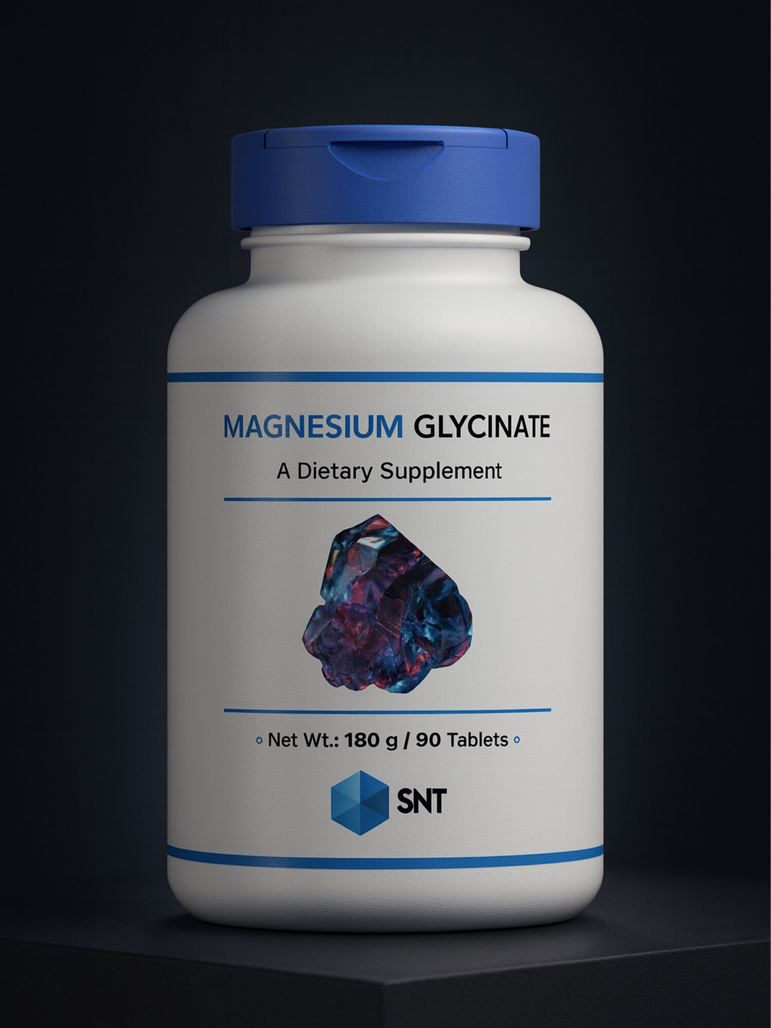 Магний глицинат 400 мг SNT Magnesium Glycinate 90 таблеток Для нервной системы улучшает сон